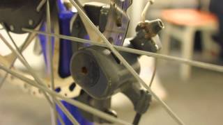 How to set up  adjust mechanical disc brake calipers tutorial [upl. by Acirederf958]