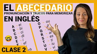 EL ABECEDARIO en inglés 🔊PRONUNCIACIÓN fácil y rápido🚀 ▶ ＃2 Clase [upl. by Oisinoid]