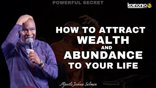 POWERFUL SECRET HOW TO ATTRACT WEALTH AND ABUNDANCE INTO YOUR LIFE  Apostle Joshua Selman [upl. by Ytram]