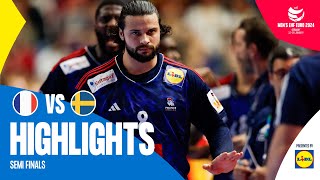 CLUTCHEST GOAL EVER 🫨  France vs Sweden  Highlights  Mens EHF EURO 2024 [upl. by Selim]