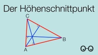 Was hat der Höhenschnittpunkt mit den Mittelsenkrechten zu tun [upl. by Nadual]