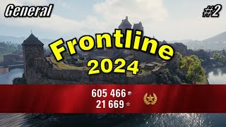 Frontline 2024  Normandy  General  World of Tanks  2 [upl. by Nauqram]