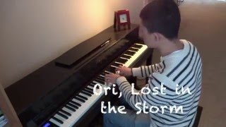 Ori Lost in the Storm piano cover 奧日與黑暗森林《奥里與迷失森林》鋼琴配樂 [upl. by Bernadene]