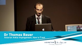 Anterior Ankle Impingement How to Treat by Dr Thomas Bauer [upl. by Maleki]