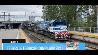 Trenes de Ferrosur Roca GT22GEC227I COMPILADO 2021 parte 1 [upl. by Nika443]