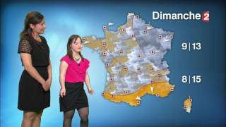 Météo France 2 Mélanie SEGARD 14032017 [upl. by Rayner812]