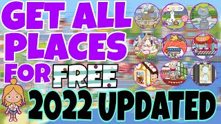 HOW TO GET ALL PLACES IN MIGA WORLD FOR FREE Android Only  Miga World  LizFunZone [upl. by Thea]