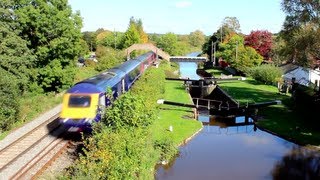 Little Bedwyn Lock and HST [upl. by Eintirb707]