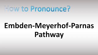 How to Pronounce EmbdenMeyerhofParnas Pathway [upl. by Miehar]