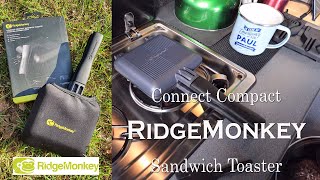 RidgeMonkey Connect Compact Sandwich Toaster [upl. by Reckford]