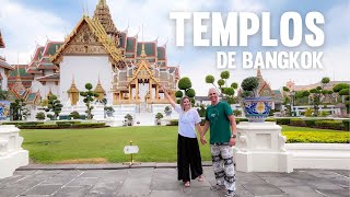 Chegamos na TAILÂNDIA e fomos visitar os TEMPLOS BUDISTAS de Bangkok 🇹🇭 [upl. by Nylhtac]