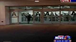 WMBF Archives 011509 Audra Coble live from CLT Airport Breaking News [upl. by Rico780]