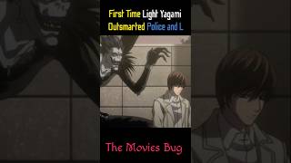 200Iq boy light yagami finds notebook of death and control a shinigami shorts anime deathnote [upl. by Tlok]