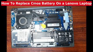 How To Replace Cmos Battery On an Lenovo Laptop [upl. by Cheffetz]