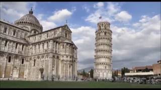 Esclusivo Crollo della torre di Pisa [upl. by Idalla]