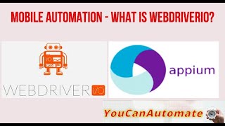 Tutorial  Mobile Automation  What is webdriverio  Episode  2 appium webdriverio javascript [upl. by Tsirhc]