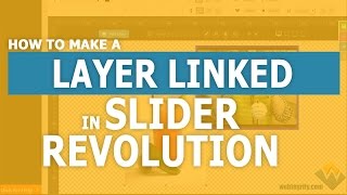 How to Link a Layer in Slider Revolution for WordPress [upl. by Asial471]