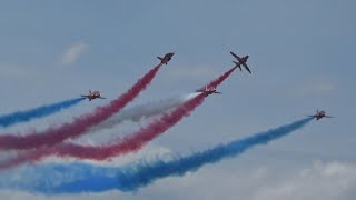 RIAT 2024 Friday The Red Arrows [upl. by Deden]