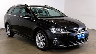 2014 Volkswagen Golf Wagon 14TSI Highline BlueMotion [upl. by Eenar]