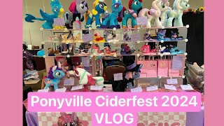 Ponyville Ciderfest 2024 MLP Artist Alley VLOG [upl. by Dexter573]