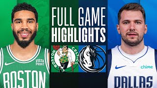 CELTICS at MAVERICKS  FULL GAME HIGHLIGHTS  January 22 2024 [upl. by Atekihs882]