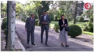 En medio de tensiones políticas con Venezuela Pedro Sánchez recibe a Edmundo González [upl. by Ais]