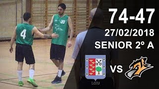 Loiu v Aixeberri Otxarkoaga  Resumen  Senior 2º A [upl. by Ney]