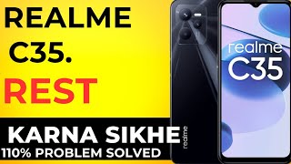 Realme c35 factory reset kaise kare  Realme c35 reset kaise kare  in Hindi 2024All solution [upl. by Seleta511]