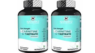 Naturyz Triple Strength LCarnitine LTartrate Tablets [upl. by Gustav410]