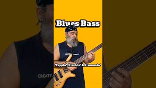 Blues Bass Breakdown Tapping Pinching And Strumming distortedbass basstapping pinchharmonics [upl. by Assirac]