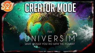 A NEW WAY TO PLAY  CREATOR MODE  THE UNIVERSIM GAMEPLAY  LIVE [upl. by Atteragram]