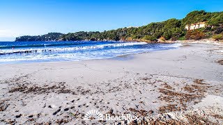 Plage de la Vignette Hyeres France [upl. by Adnawaj983]