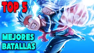 5 MEJORES PELEAS DE DEKU Midoriya🤜🤛 [upl. by Asia]