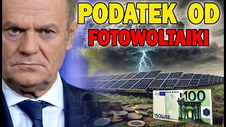 FOTOWOLTAIKA OPODATKOWANA  To już jest faktem  Magazyn Energii też ma być opodatkowany [upl. by Dahsar]