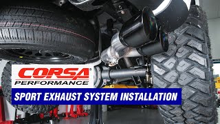 Project Silverado Corsa Exhaust System Detailed Installation Walkthrough Bonus Video [upl. by Muirhead]