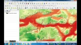 Hele Danmarks Højdemodel i QGIS af Septima [upl. by Kozloski151]