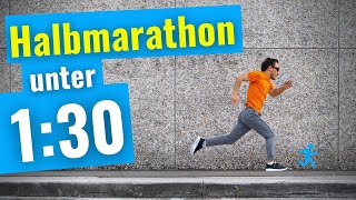 So schaffst Du den Halbmarathon unter 130 [upl. by Nuaj]