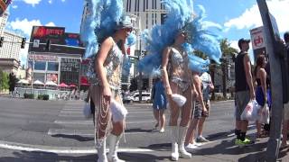 2016 Las Vegas Strip Street Entertainers and Downtown Performers [upl. by Atsev]