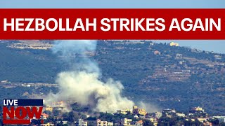 Hezbollah attacks 160 missiles launched into Israel  LiveNOW from FOX [upl. by Oleta746]