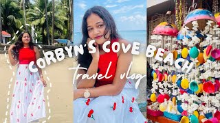 Corbyn’s Cove Beach Port Blair  Andaman Tour  Andaman Travel Vlog manishamann andaman beach [upl. by Aoh229]