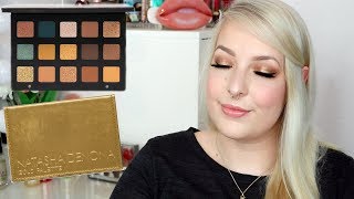 Natasha Denona GOLD PALETTE  ehrliche Review  3 Looks I Frollein Tee [upl. by Litnahs]