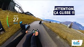 SKYLINE LUGE QUEENSTOWN  IMPOSSIBLE DALLER PLUS VITE ⚠️🚑 [upl. by Hurst453]