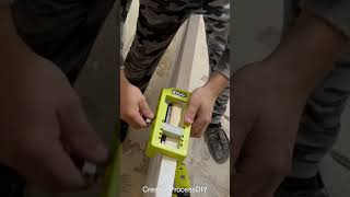 😮 Ryobi Door Hinge Kit  Quick Tip how to install a door hinge [upl. by Sella]