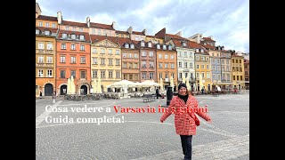 Cosa vedere a Varsavia in 3 giorni Guida completa [upl. by Elsie902]