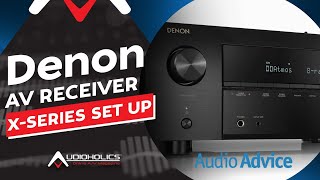 Configuring a Denon XSeries AV Receiver for Best Performance [upl. by Accissej418]