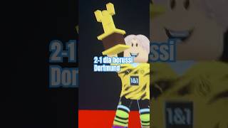 Borussia dortmund vs bayer monachium football roblox final [upl. by Asiat764]