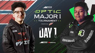 Call of Duty League OpTic Major 1  Day 1 [upl. by Neelhtac]