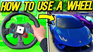 How To Use A Steering Wheel In Roblox [upl. by Lraep]