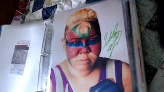 New Autographed 8x10 Wednesday February 21 2024 Aja Kong [upl. by Nylaroc]