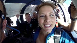 Janna  Skydives at Skydive Deland [upl. by Tnek656]